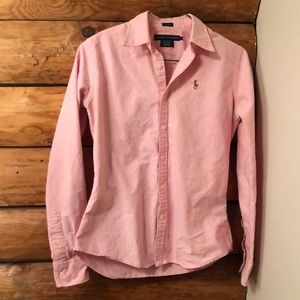 Women’s Ralph Lauren Slim Fit Button-up Shirt